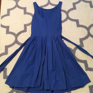 Blue dress