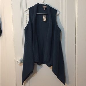 NWT F21 Sleeveless Cardigan