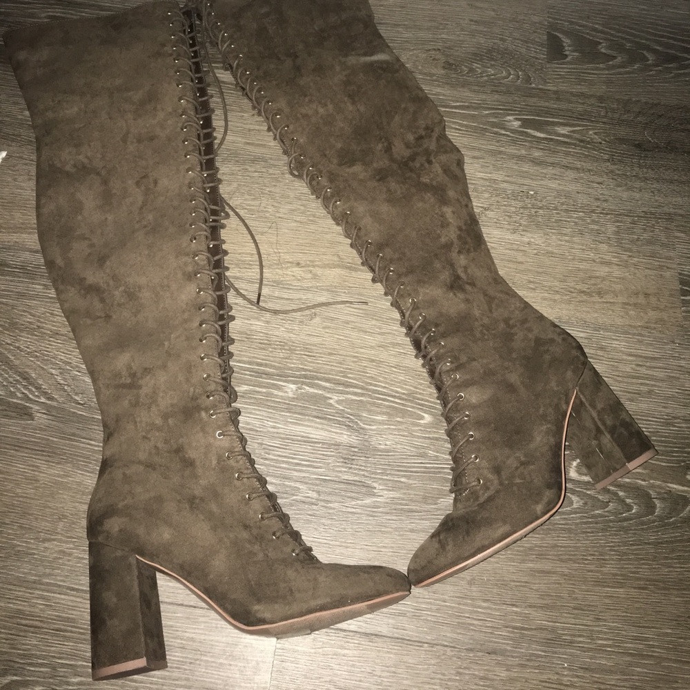 Thigh high boots