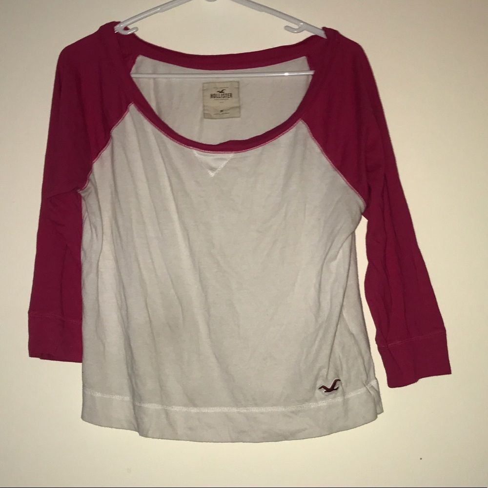 hollister baseball tee