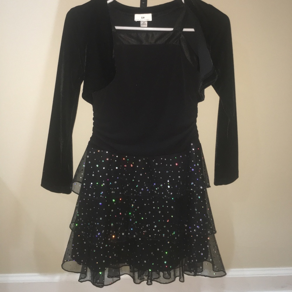 Black little girls dress