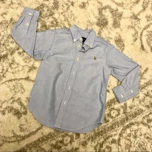 Boys Ralph Lauren Long Sleeved Button Up