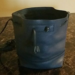 NWOT J.Crew Downing Bucket Bag in Navy