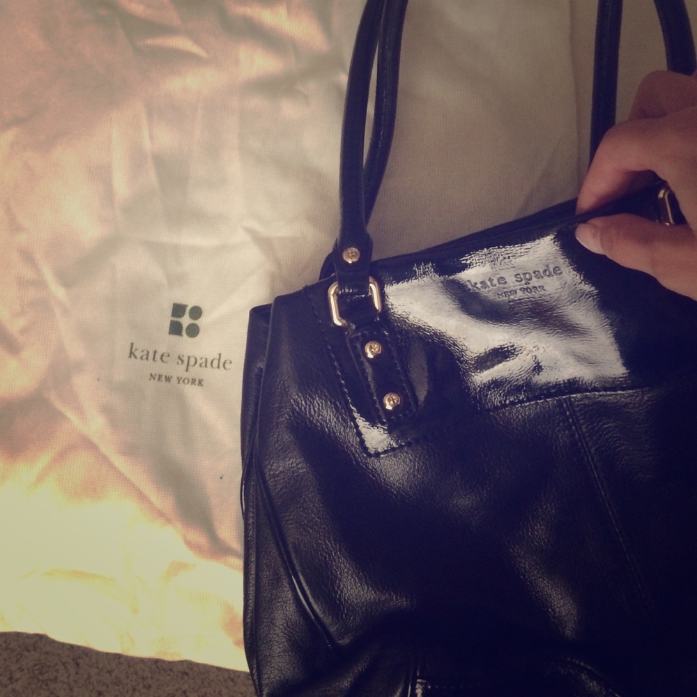 Black Kate spade shoulder bag