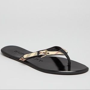 Burberry Flip Flops - Parson Check