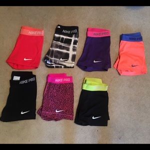 Nike Pro set of 7