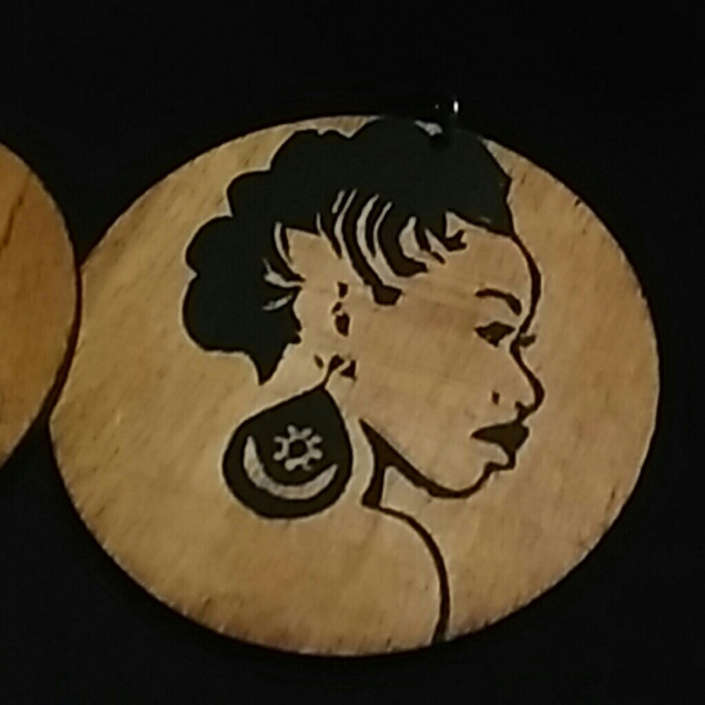Wooden Earrings