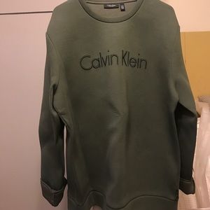 Calvin Klein jersey style sweatshirt
