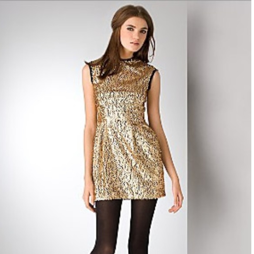 Nanette Lepore love theme sequin dress