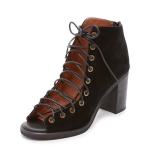 Jeffery Cambell lace up ankle booties
