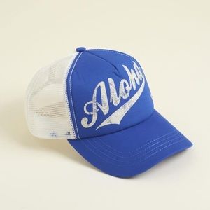 NWT Aloha trucker hat