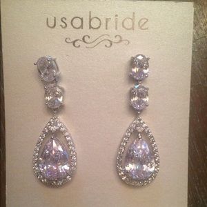 Bridal Earrings by USA Bride- Tara Earrings