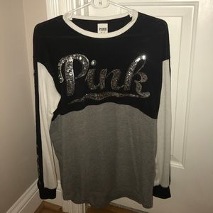 Women's PINK XS sweatshirt