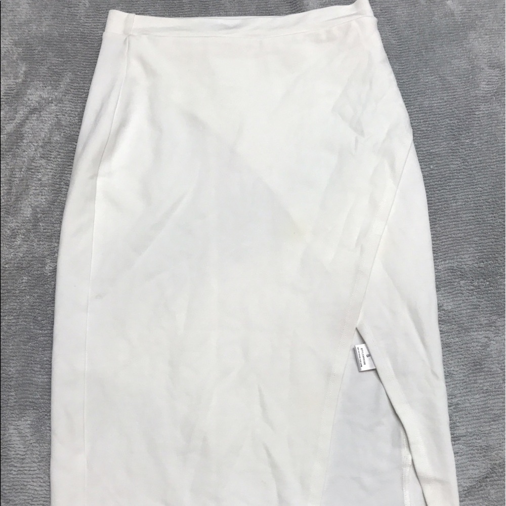 Charlotte Russe mid drift skirt cut out
