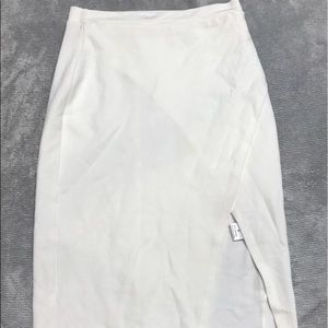 Charlotte Russe mid drift skirt cut out