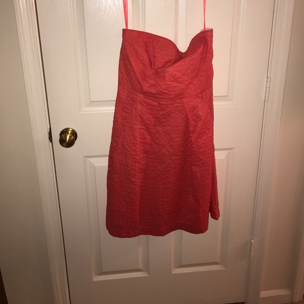 J Crew Strapless semi-formal dress