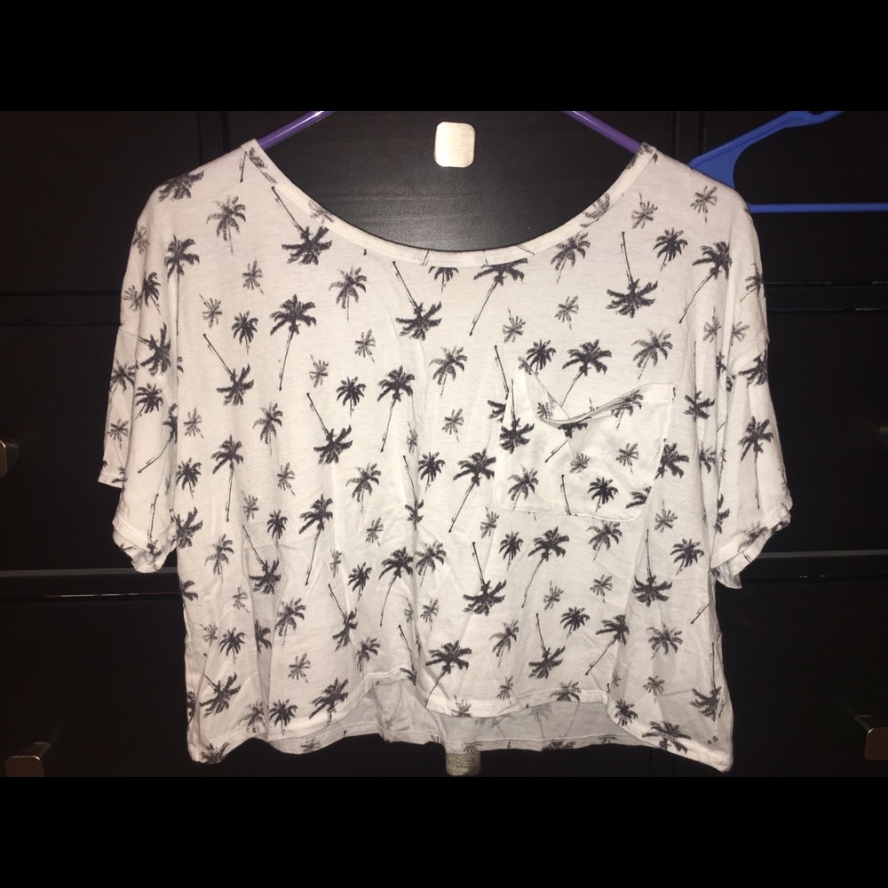 Hollister Palm tree shirt