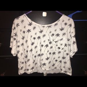 Hollister Palm tree shirt