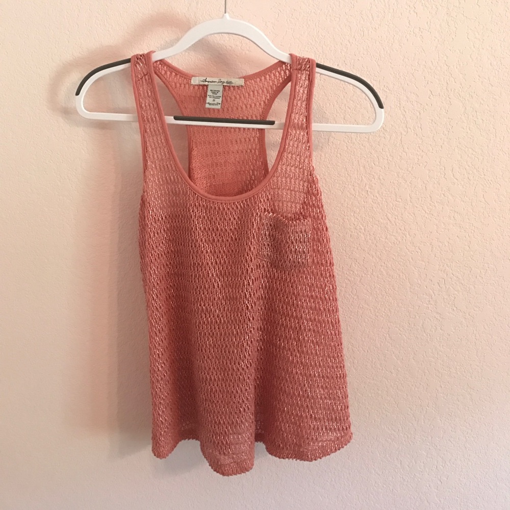 Pink American Rag tank