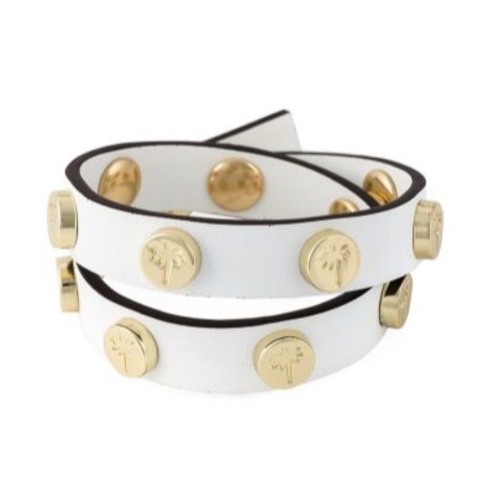 Heidi Klein Wrap Bracelet in White