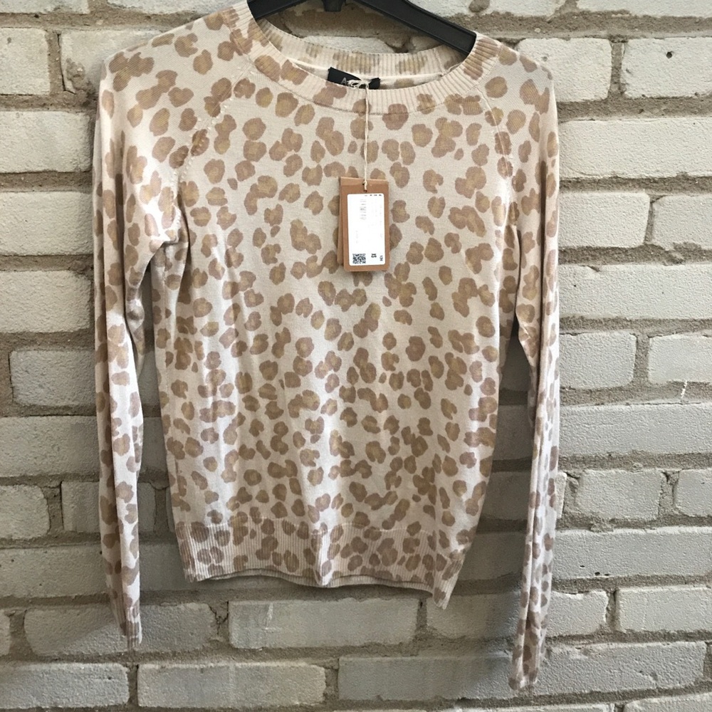 A.p.c. Light leopard Sweater