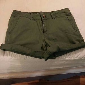 Olive Shorts