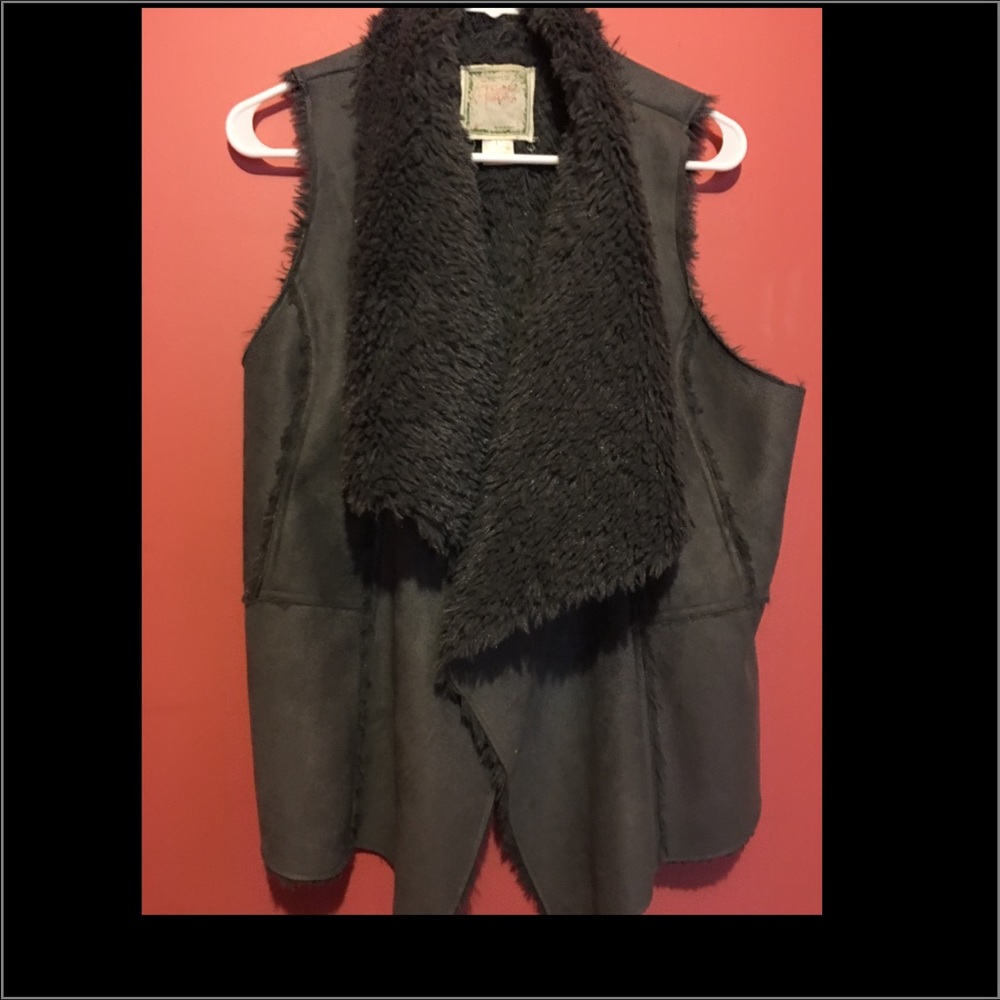Grey vest