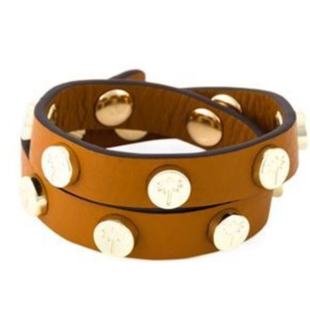 Heidi Klein Wrap Bracelet in Brown