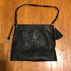 Brighton- Black Leather Purse