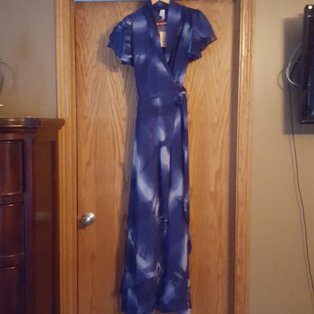 NWT Raga Maxi Wrap Dress