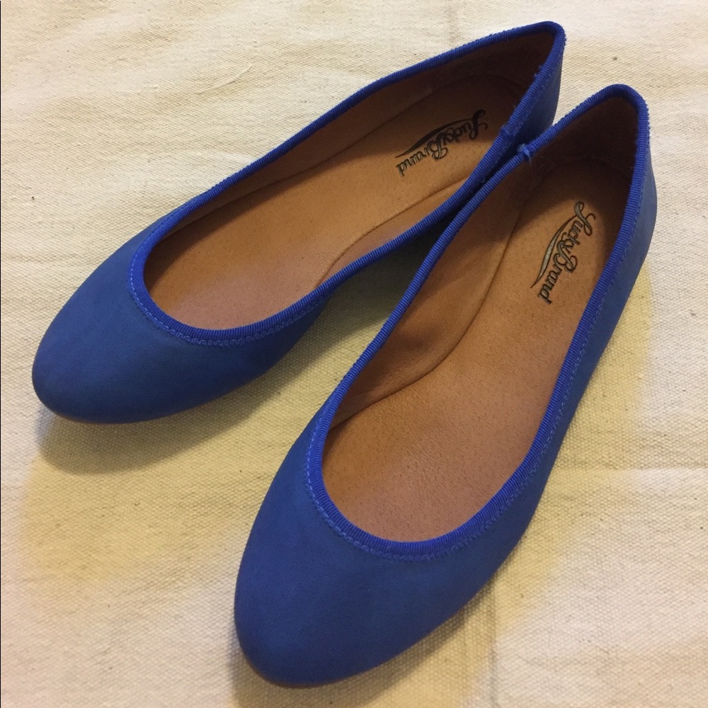 Royal Blue Lucky Brand Flats