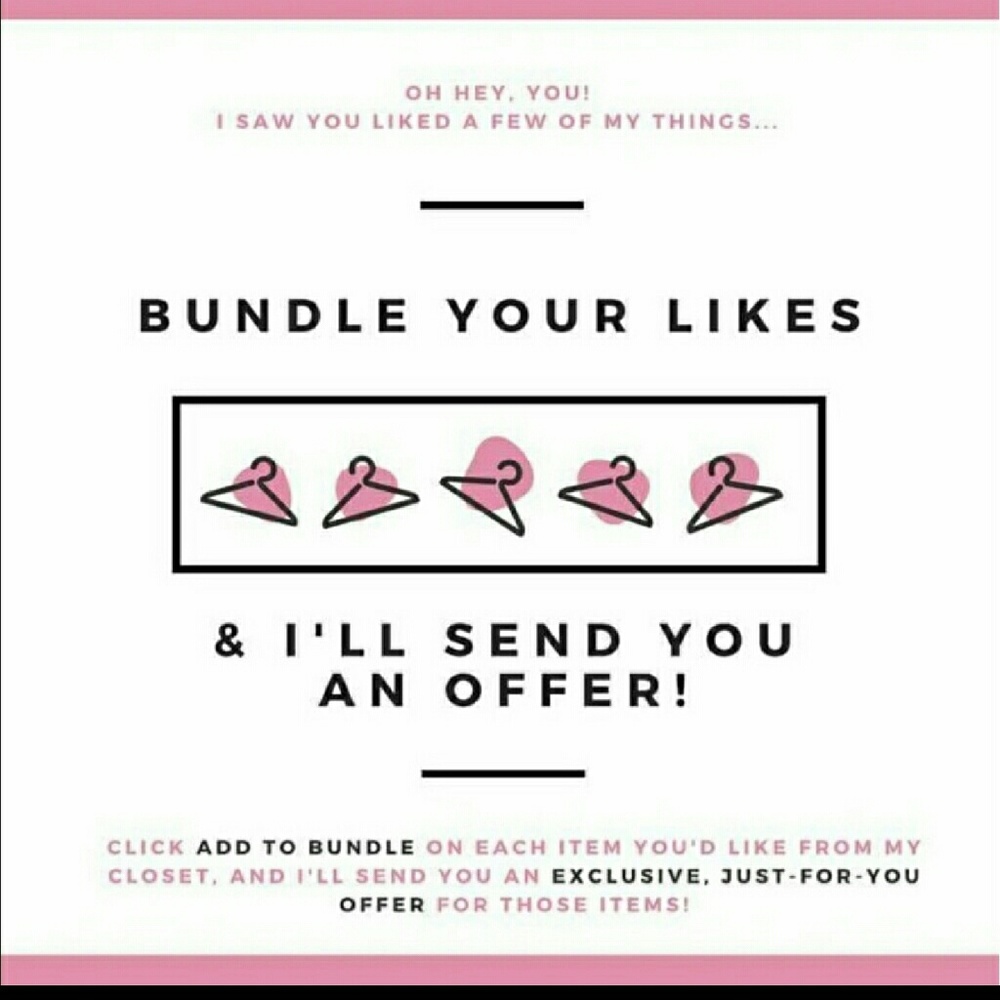 Bundle you likes & ill make a deal!!