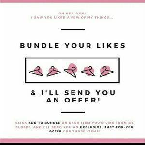 Bundle you likes & ill make a deal!!