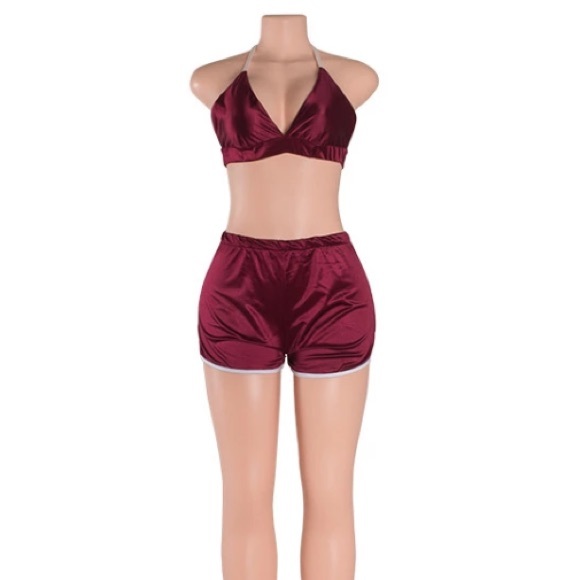 Tops - Satin 2 piece