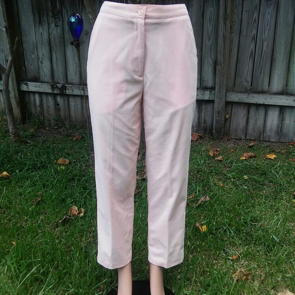 Vintage Pale Pink Drapers Essentials Dress Slacks - Picture 2 of 7