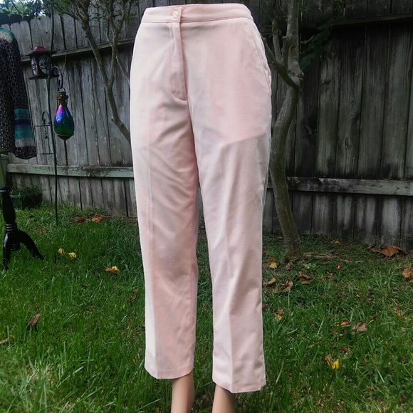 Vintage Pale Pink Drapers Essentials Dress Slacks - Picture 3 of 7