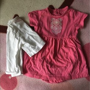 Carter's dress and cardigan