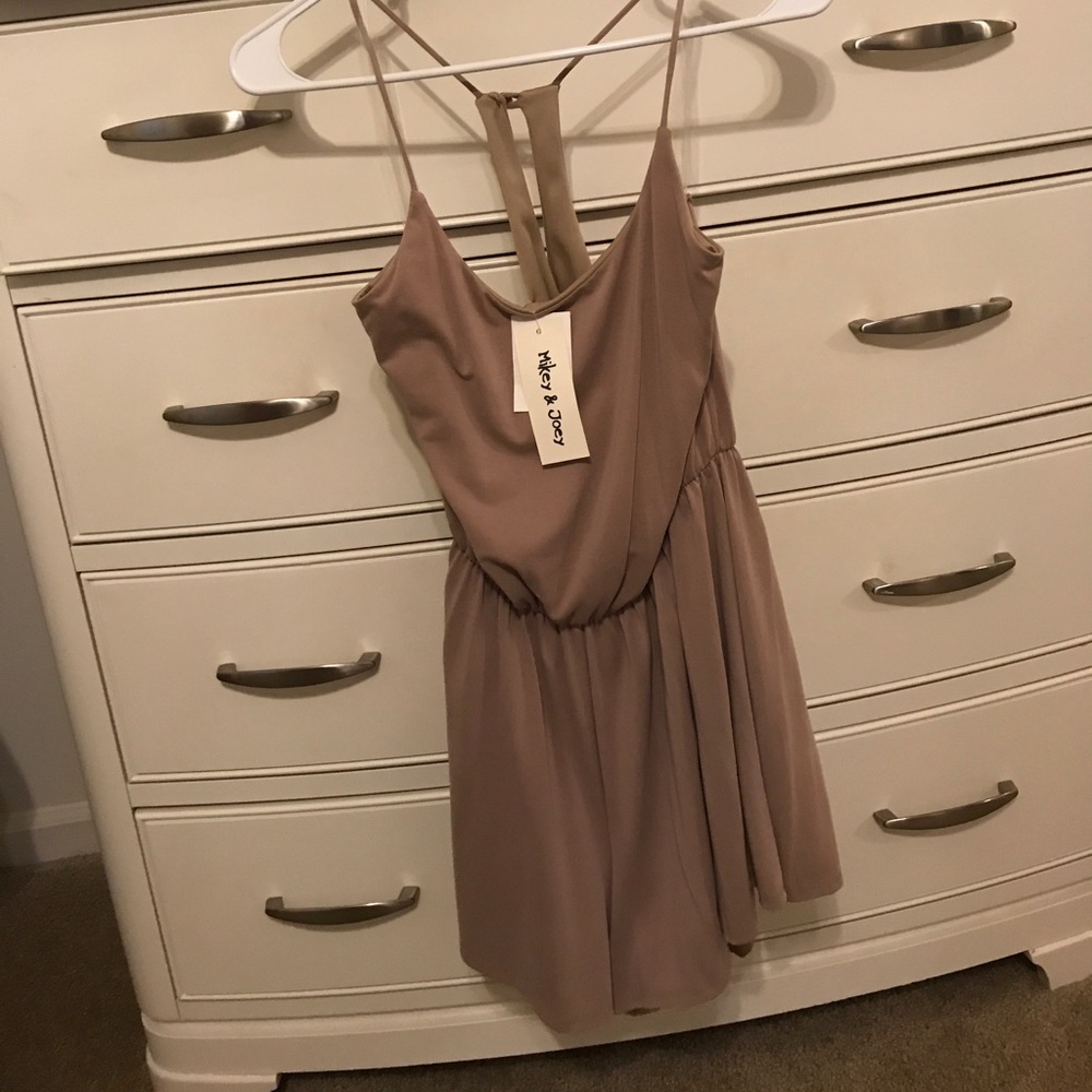Beige Romper