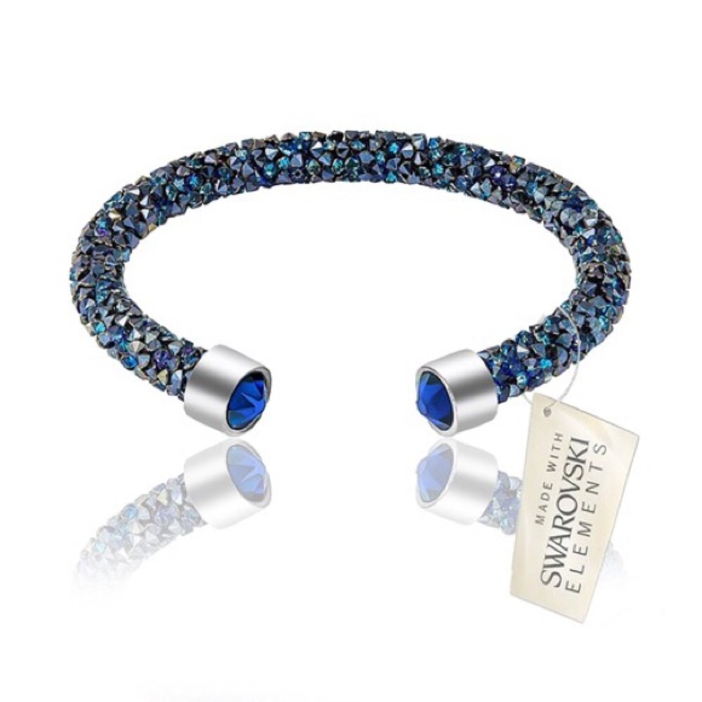 Cuff Bracelet Made With Swarovski Elements - image 1