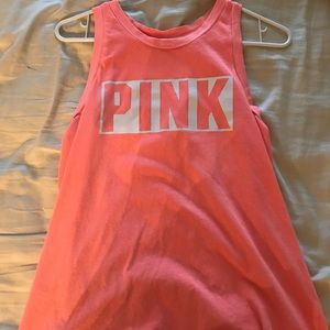 Pink tank top