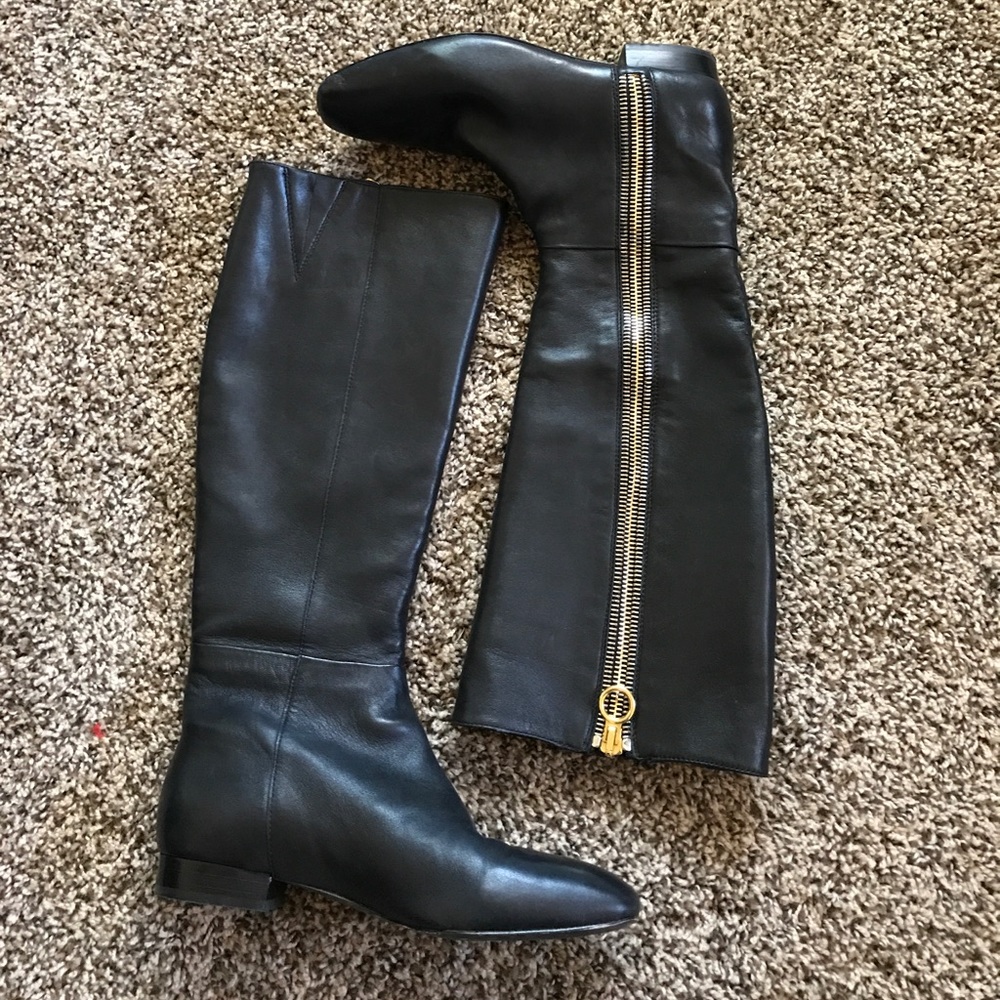 black boots