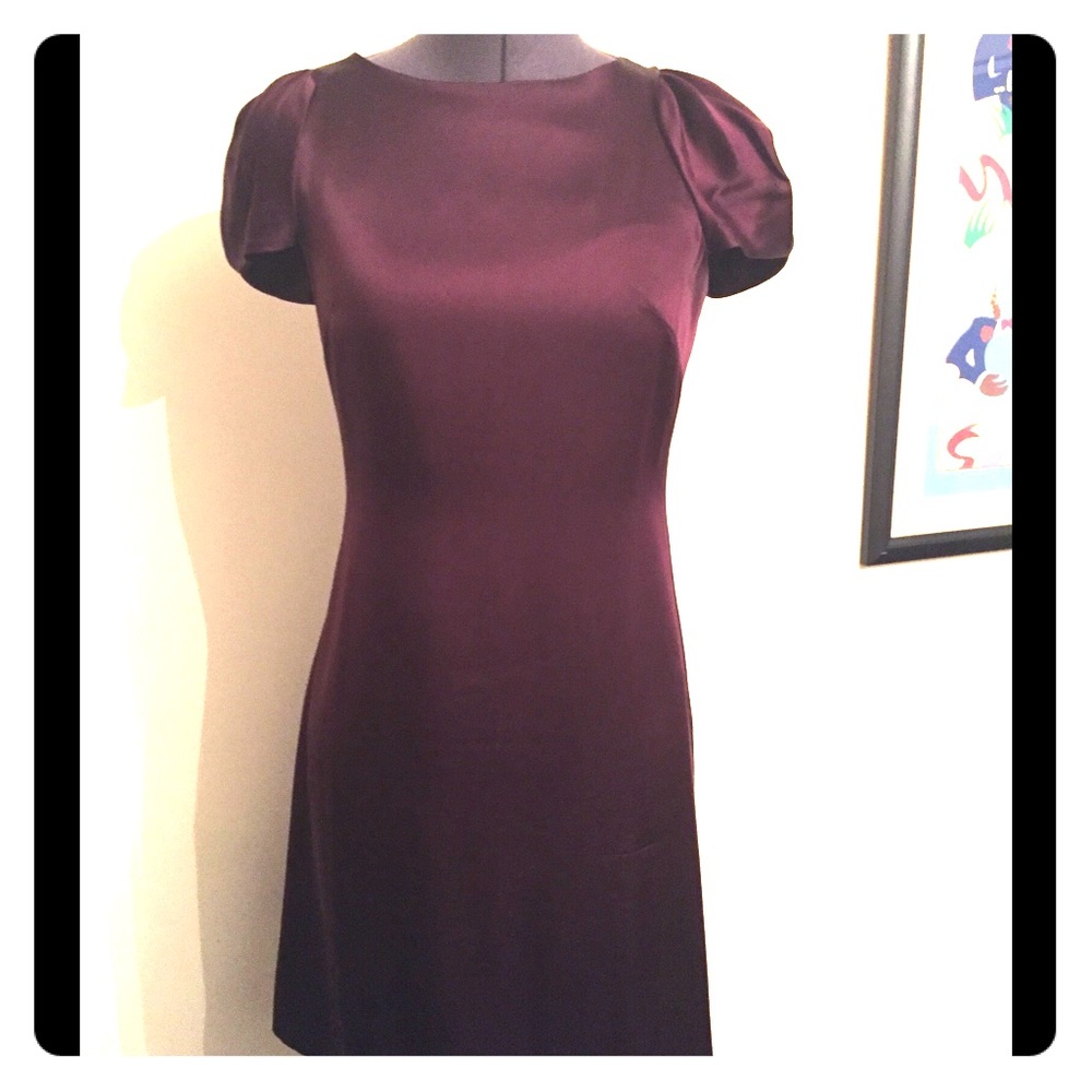 Like new Banana silky purple summer dress