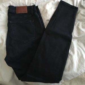 MADEWELL JEANS with ankle zip detail
