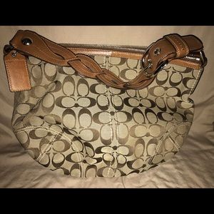 Coach Braided Strap Bag