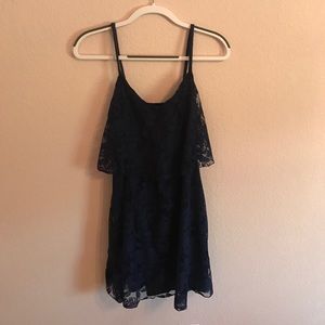 Navy Blue lace dress