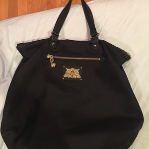 Black Juice Couture Nylon Tote