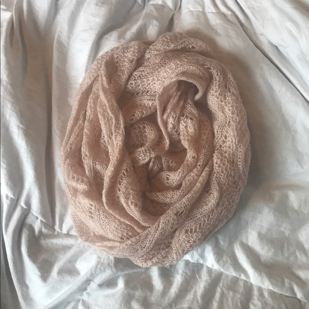 Pink Infinity Scarf