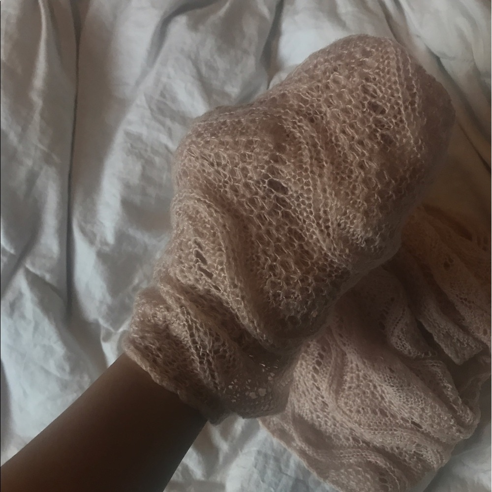 Pink Infinity Scarf - Picture 3 of 4