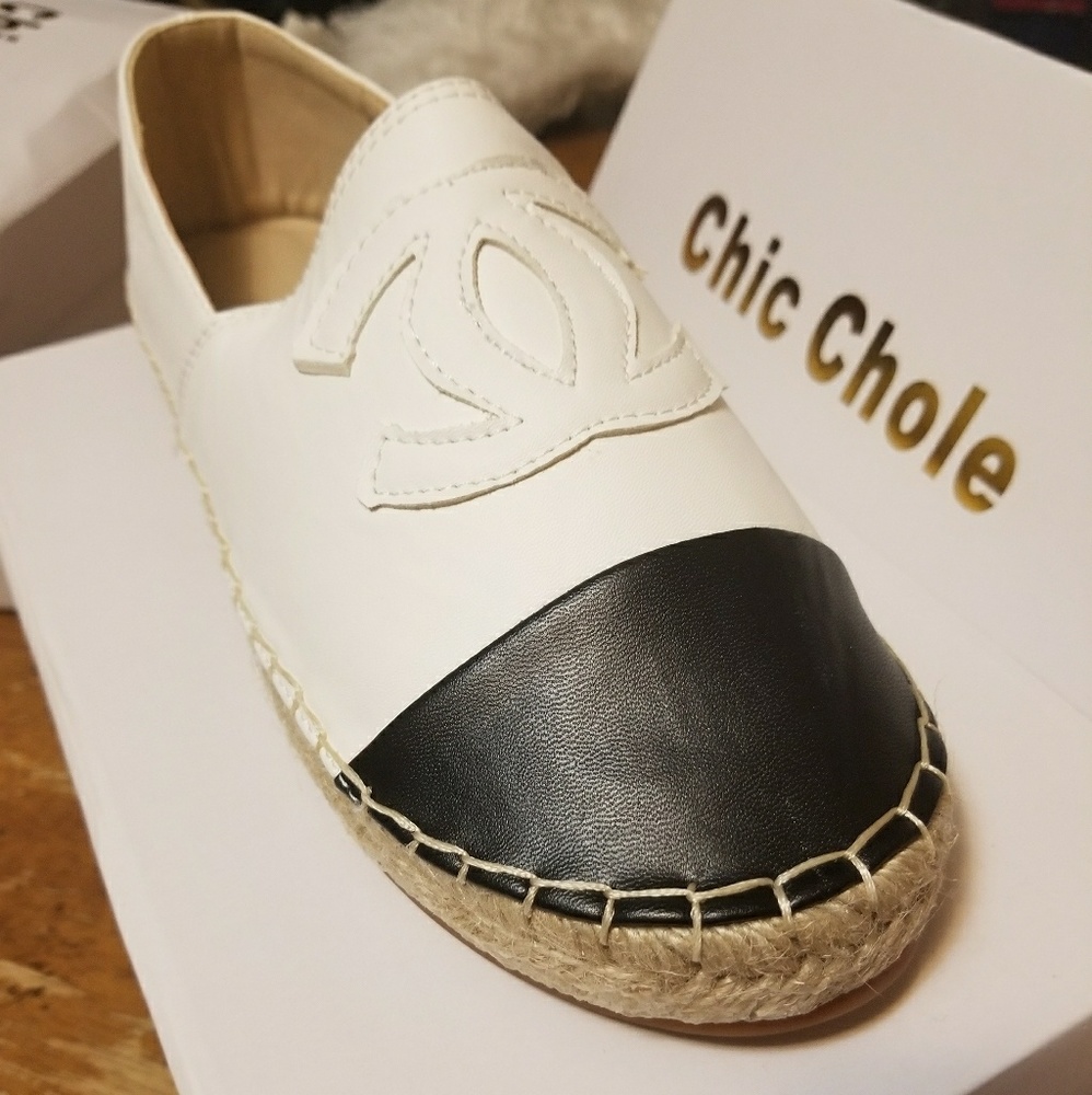 Leather Espadrilles