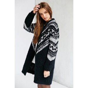 UO Fluffly Long Sweater